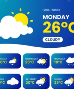 Stay ahead with our weather forecast web and mobile application! Get real-time climate updates.