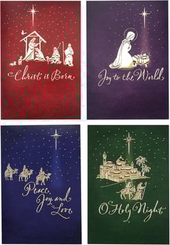 Various Christmas cards