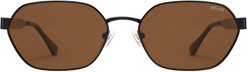 minimalistic retro small oval sunglasses
