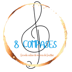 escuela de música 8 compases logo
