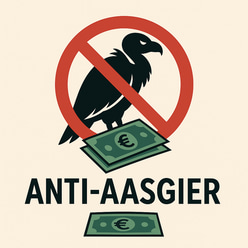 Anti-aasgier logo