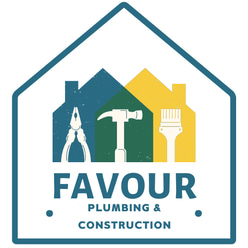 Favour plumbers and construction logo