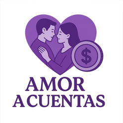 Amor a cuentas: Fortalece tu relación con finanzas sanas. logo