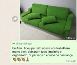 Avaliações positivas feitas por nossos clientes