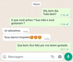 Avaliações positivas feitas por nossos clientes