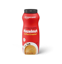 Amazon Saver, Hazelnut Coffee Creamer, 15 Oz