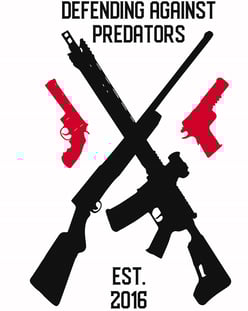 a poster of a gun with a gun and a gun