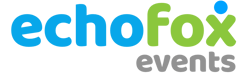 a logo for echofox events