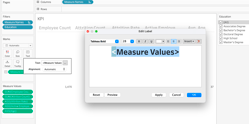 Tableau interactive dashboard project