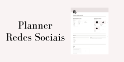 print do planner com os dizeres planner para redes sociais