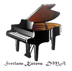 Svetlana Kotova, pianist logo