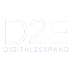 D2E Digital to Expand logo
