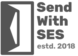 Send With SES logo