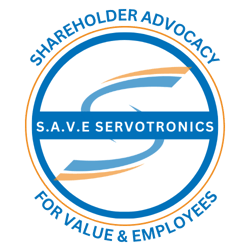 Save Servotronics logo