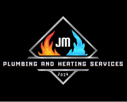 J.M plumbing & heating services logo