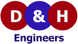 D&H Engineers logo