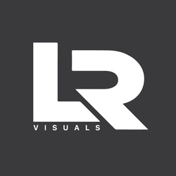 LR VISUALS logo