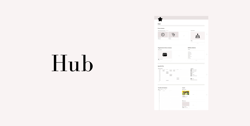 print do planner com os dizeres hub