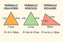 perímetro triânguilos