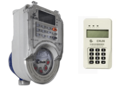 Meteran Air Prabayar CA568S 2 DN15 Split type keyboard Brass body Prepaid Water Meter WH8 Store