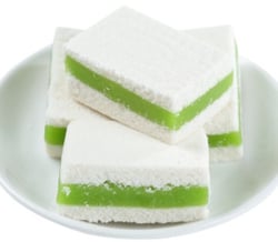 Frozen Mungbean Cake (Pandang Leaves Taste),Bánh đậu nành đông lạnh (hương vị lá dứa) UpBe Food