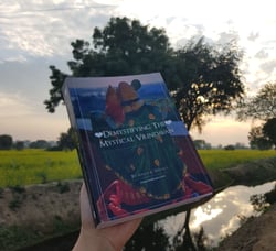 Vrindavan Evening Horizon - Demystifying The Mystical Vrindavan Book