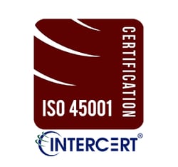 Certification ISO 45001 given to BRB Engineering that guarantees safety in the workplace