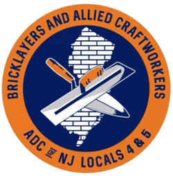 Bricklayers and Allied Craftworkers NJ Local 4 & 5 logo