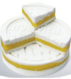 Frozen Mungbean Cake (Durian Taste),Bánh đậu nành đông lạnh (hương vị sầu riêng) UpBe Food 