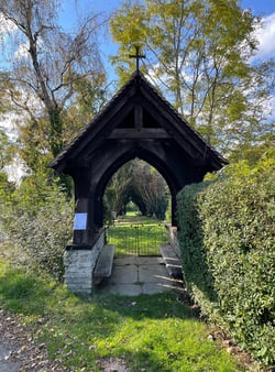 Lychgate to St James Churchyard Annex Defford Worcestershire