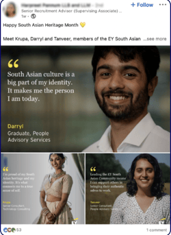 EY employee advocacy example 