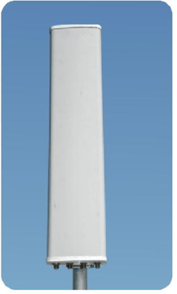 2496 - 2690 MHz 18dBi 60 Degree 4x4 MIMO X-Poln Sector Antenna For Cellular Communication