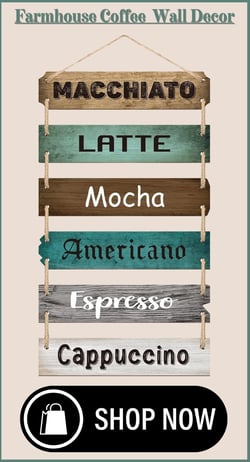 Farmhouse Coffee  Wall Decor