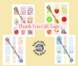 printable thank you gift tags