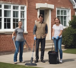 Bright living room with modern inventory