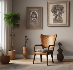 Bright living room with modern inventory