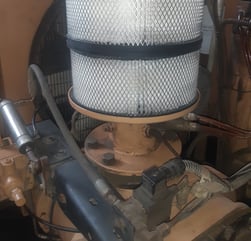 Maintenance air compressor and air filter 