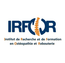 Logo IRFOR : Institut de Recherche et de Formation en Ostéopathie et Rebouterie