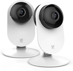 YI Pro 2K Camara Vigilancia WiFi Interior 2.4GHz con Visión Nocturna blanco