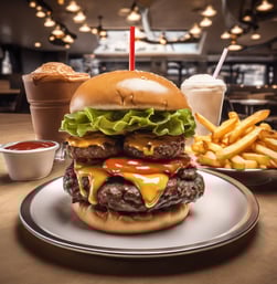 onions and potato on table