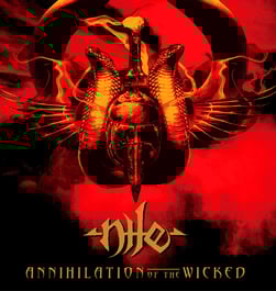 nile band annihilation of the wicked album cover