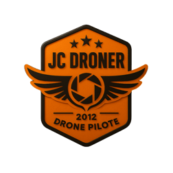 JC DRONER logo