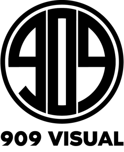 909 VISUAL logo