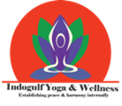 Yoga and wellness logo