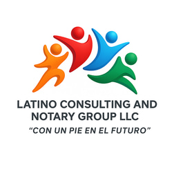 LATINO CONSULTING AND NOTARY GROUP LLC logo