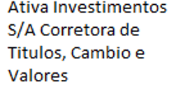 Ativa Investimentos S/A Corretora de Titulos, Cambio e Valores logo