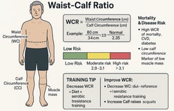 Waist-to-Calf Ratio as a Potential Indicator of Severe Sarcopenia in Older Adults with Chronic Low B