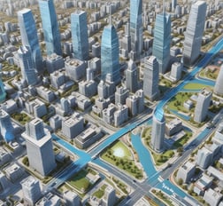 área de Smart Cities, CIM, Gêmeos Digitais, BIM e GIS: