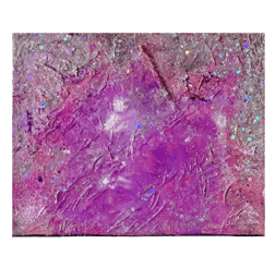 Layered Abstract Painting for a Girl's Room - Custom Request - Art by Frankie