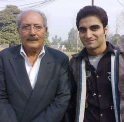 Naghman Saleem with Director Hussan Askari